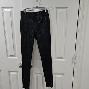 Jessica Simpson Black Textured Skinny Pants